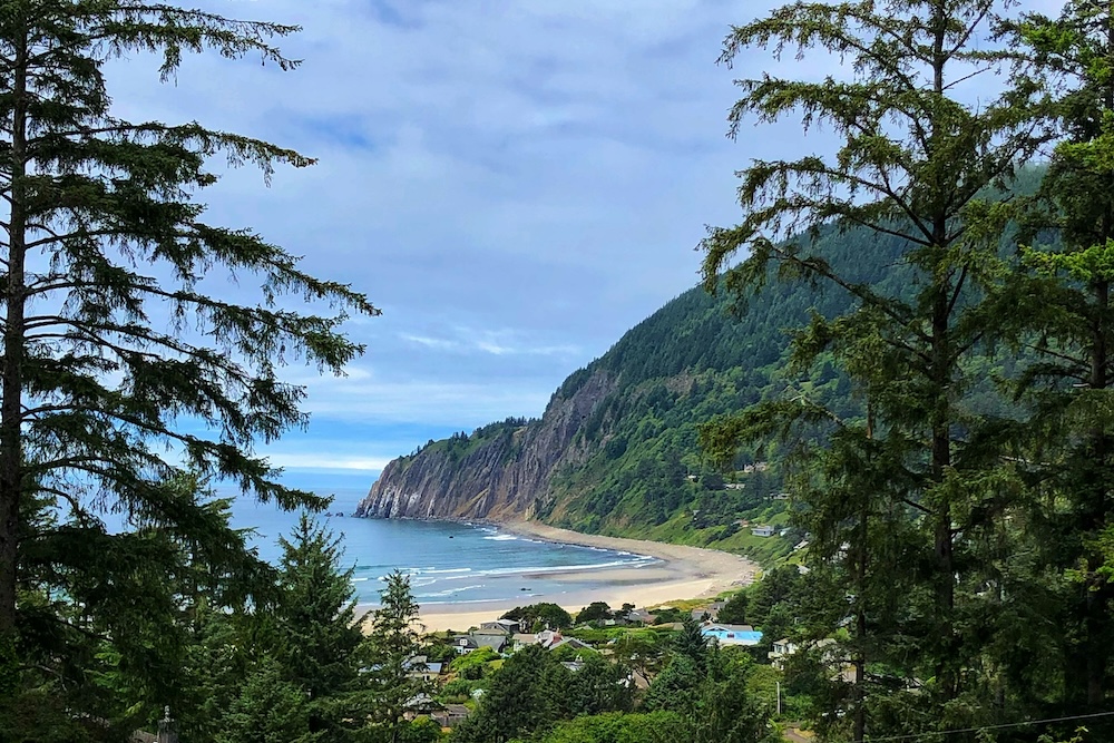 Neahkahnie Mountain in Manzanita, Oregon