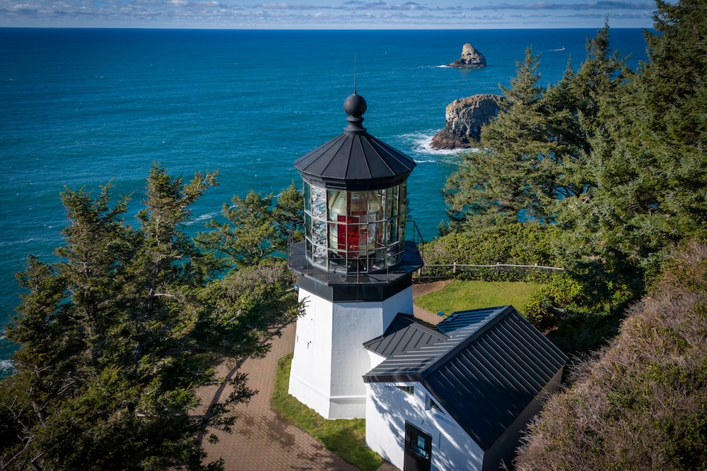 Cape Meares Lighthouse in Tillamook, Oregon